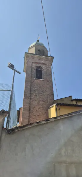 Il campanile della chiesa di San Francesco a Meldola