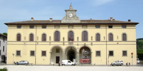 Esterno del Palazzo dei Commissari o del Pretorio a Terra del Sole