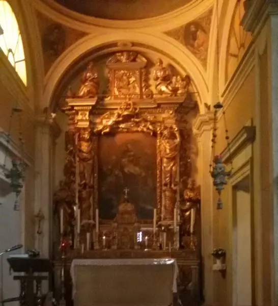 L'altare seicentesco della Basilica di San Rufillo
