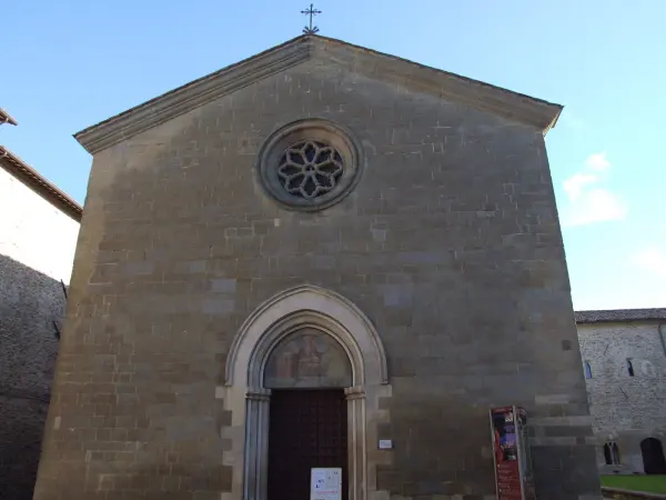 Il complesso monumentale di San Francesco, nel centro storico del paese
