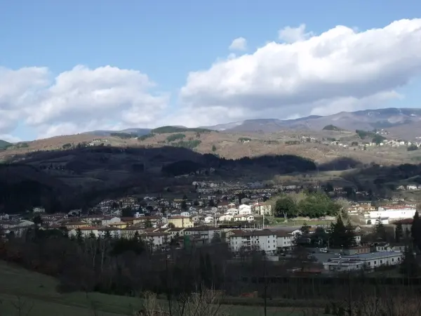 De locatie: Pratovecchio Stia