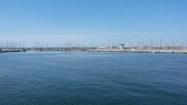 Il luogo: Veduta della frazione di Marina di Ravenna, dove si trova la chiesa di San Giuseppe