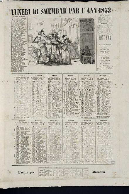 Der Lunêri di Smémbar von 1853