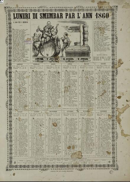 Der Lunêri di Smémbar von 1860