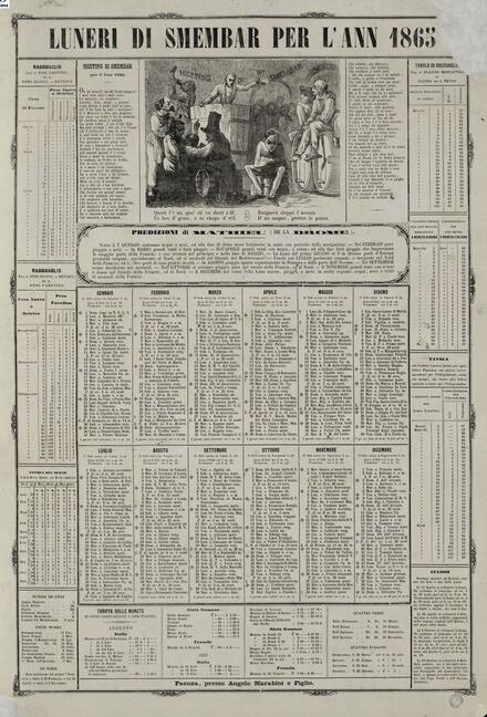Der Lunêri di Smémbar von 1865