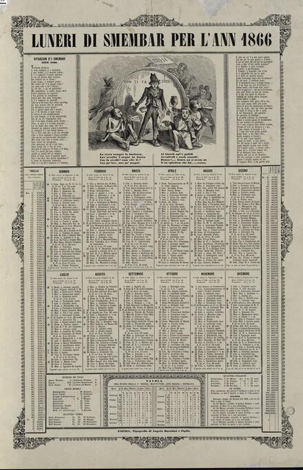 Der Lunêri di Smémbar von 1866