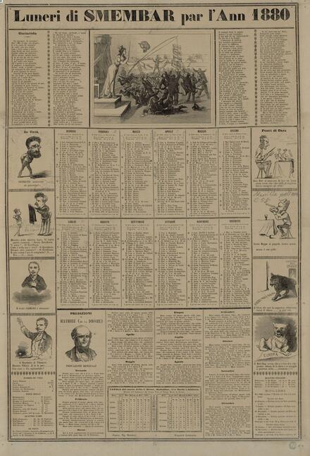Der Lunêri di Smémbar von 1880
