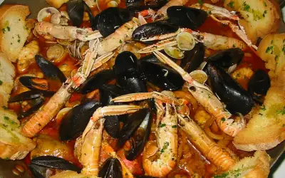Brodetto di pesce dell'Adriatico