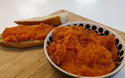 Friggione con il pane
