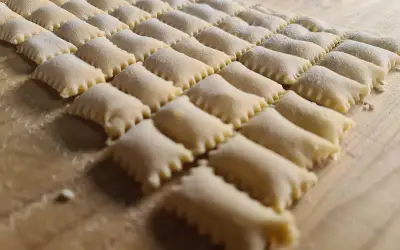 La spoja lorda tagliata a quadretti