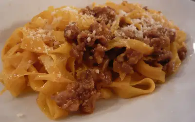 Tagliatelle al ragù