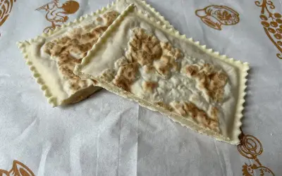 Tortelli alla lastra
