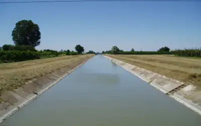 Il Canale Emiliano Romagnolo a Barisano, Forlì