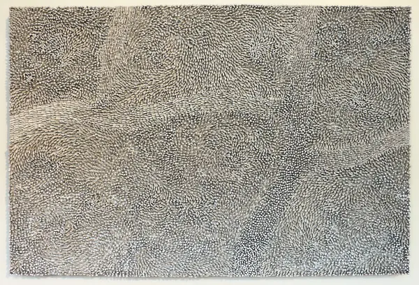 Movimento n. 18, mosaico di CaCO3, 2011, MAR Ravenna