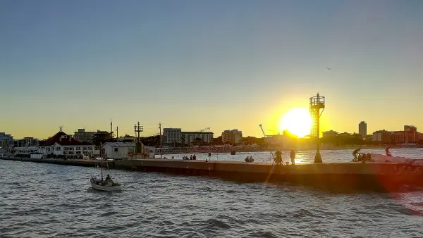 Il porto canale di Cervia, da dove parte il corteo dello Sposalizio del Mare