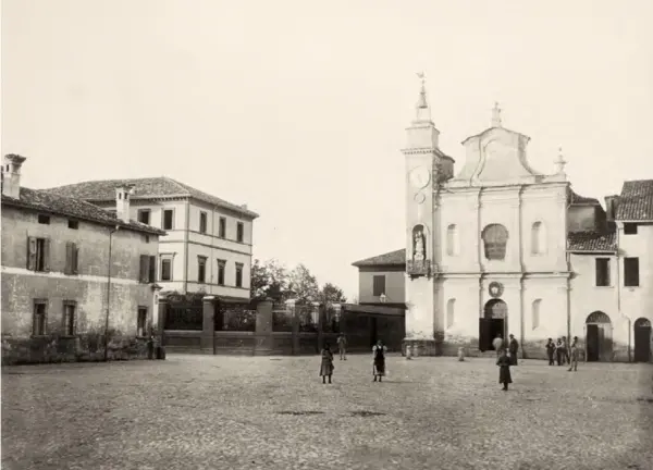 Piazza Maggiore a Fusignano
