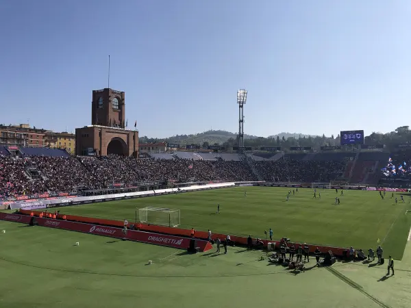 Lo stadio Renato Dall'Ara di Bologna