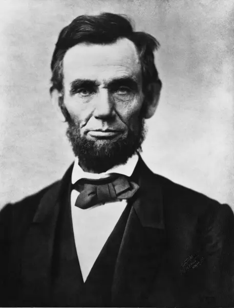 Abraham Lincoln fotografato da Alexander Gardner nel 1863