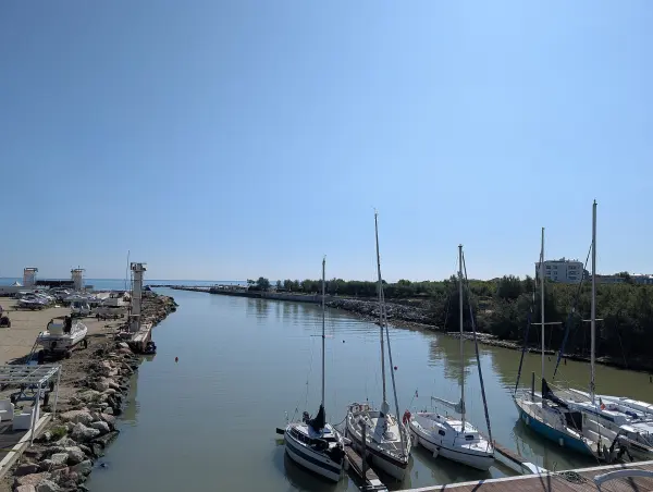 Il Rubicone vicino alla foce, tra Savignano e Gatteo