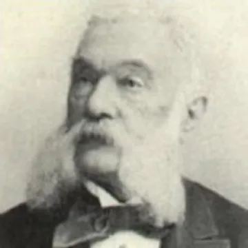 Ritratto di Pellegrino Artusi dalla prima edizione del suo libro, 1891