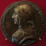 Medaglia con il ritratto di Caterina Sforza, 1488 circa