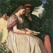 Paolo e Francesca, dipinto di Anselm Feuerbach