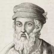 Ritratto di Melozzo da Forlì, incisione dell'Ottocento
